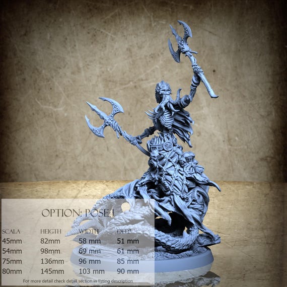 Gravetide Siren - 3D-Printed Resin Miniature | High Seas Collection - Gravetide