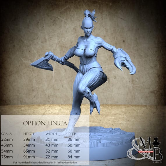Vexalia, Sodomite Vexxers, by Clay Cyanide Miniatures, miniature to assemble and paint, resin