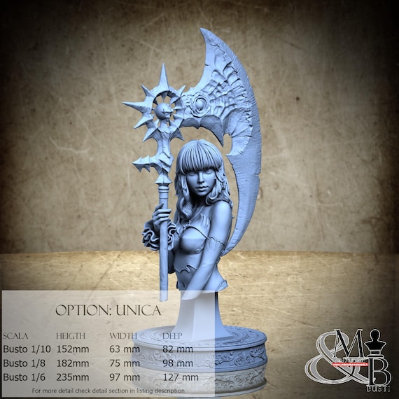 Bust - 3D-printed resin miniature | April 2026 Collection
