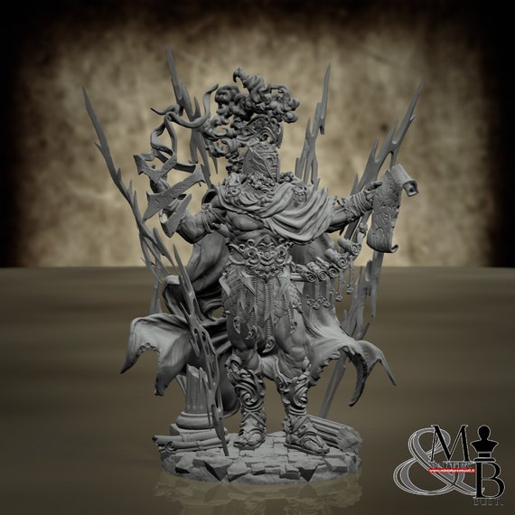Krotos - Storm Giant Orator, resin miniature to assemble and color, role-playing games, DnD, RPG, GDR, Archvillain Games