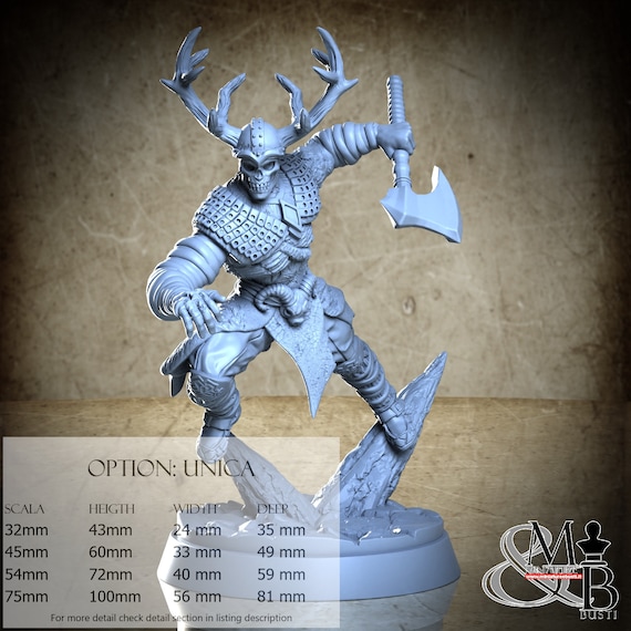 Arne, White Runners, by Clay Cyanide Miniatures, miniature to assemble and paint, resin