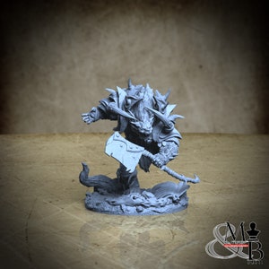 Gnoll Brutes, Howling Horde - Bite (5 Stili), di Archvillain Games, miniatura da assemblare e colorare, resina