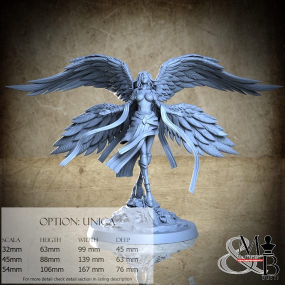 Kara, Maidens of Valkyria, by Clay Cyanide Miniatures, miniature to assemble and paint, resin