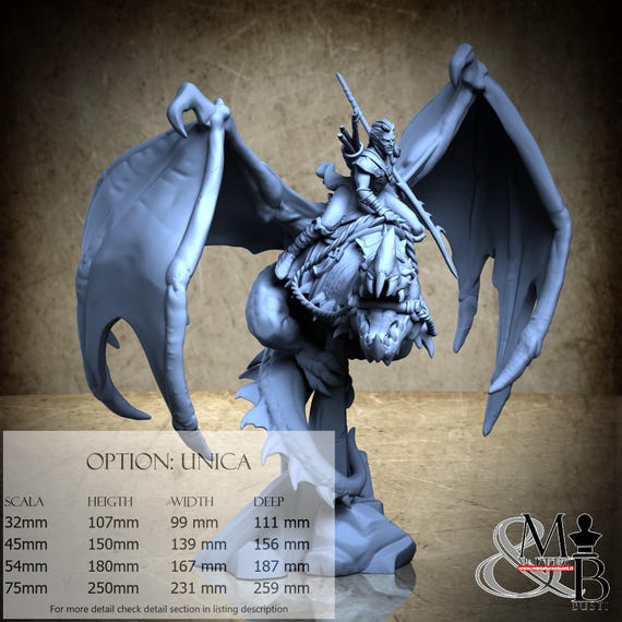 Mira, Wingforge, by Great Grimoire, miniature to assemble and paint, resin