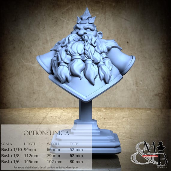 Bust of Glimmer, Arcane Beastmaster, by Great Grimoire, miniature to assemble and paint, resin