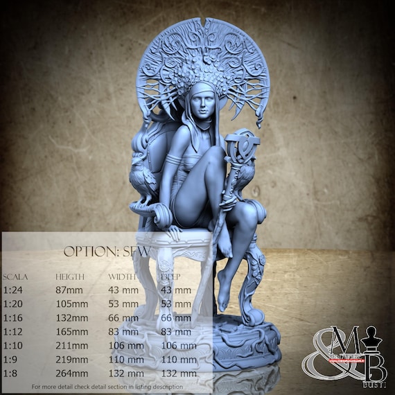 Vekna, Giugno 2024 (2 Stili), di Kuton, miniatura da assemblare e colorare, resina