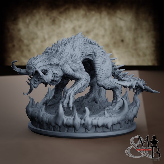 Tao Tie, resin miniature to assemble and color, role-playing games, DnD, RPG, GDR