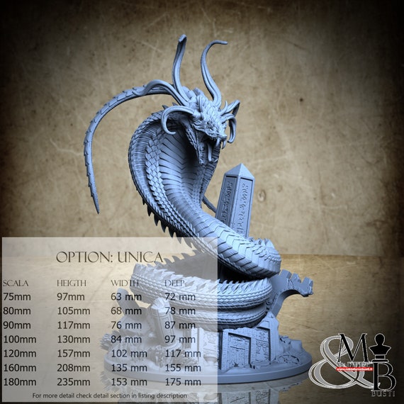 Apophis, Ancient Egypt, di Clay Cyanide Miniature, miniatura da assemblare e colorare, resina