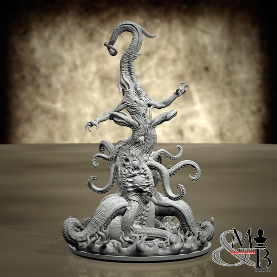 Nyarlathotep, Call of Cthulhu, by Clay Cyanide Miniatures, miniature to assemble and paint, resin