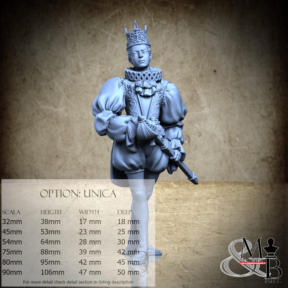 Aurelius, Macabre Masquerade, by Great Grimoire, miniature to assemble and color, resin