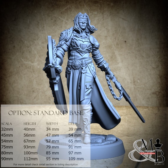 Myriam - Shepherd's Light, Archvillain Society XXVIII (2 Stili), di Archvillain Games, miniatura da assemblare e colorare, resina