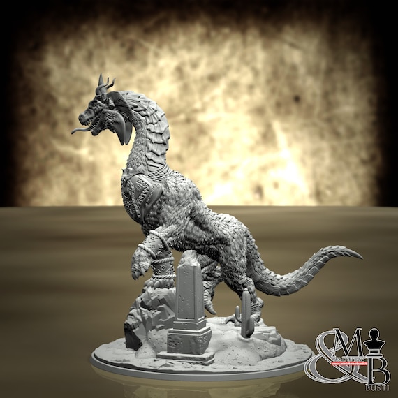 Mushussu, Mistery Babylon, by Clay Cyanide Miniature, miniature to assemble and color, resin