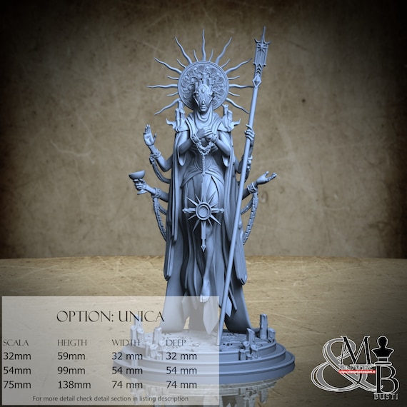 Milady Of Grace, miniature to assemble and color, in resin
