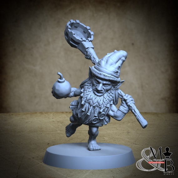Coblynau - Resin miniatures - DnD, RPG, Wargame and coloring display - Celtic Mythology