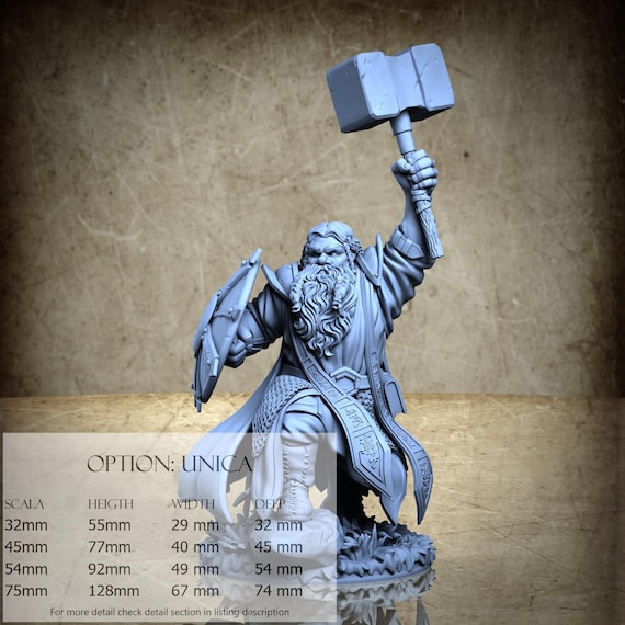 Milun The Priest, The Promise of Steel, by Ronin Art Workshop, miniature to assemble and paint, resin