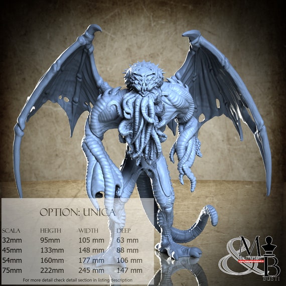 Primordial One, Gathering Storm, Great Grimoire, miniature to assemble and colour, in resin
