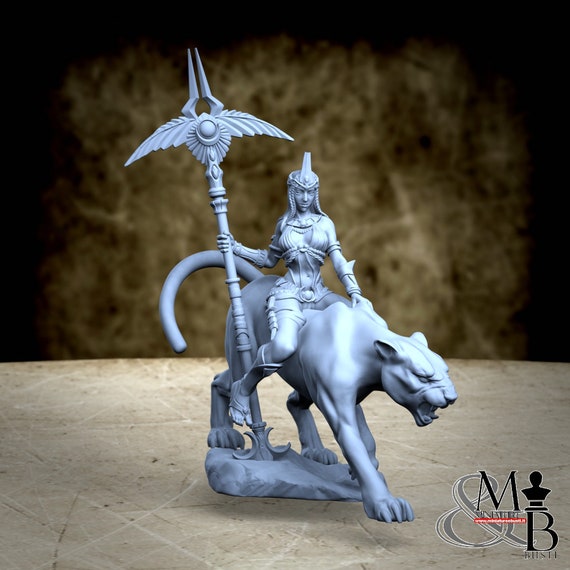 Dalia, Road to the afterlife (2 Styles), by Great Grimoire, miniature to assemble and color, resin