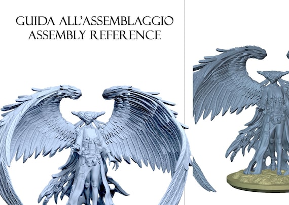 Bezaliel, Before the Fall, by Clay Cyanide Miniatures, miniature to assemble and paint, resin