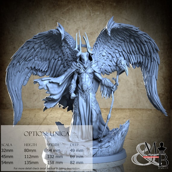 Herio, Euskal Mythology, by Clay Cyanide Miniature, miniature to assemble and color, resin