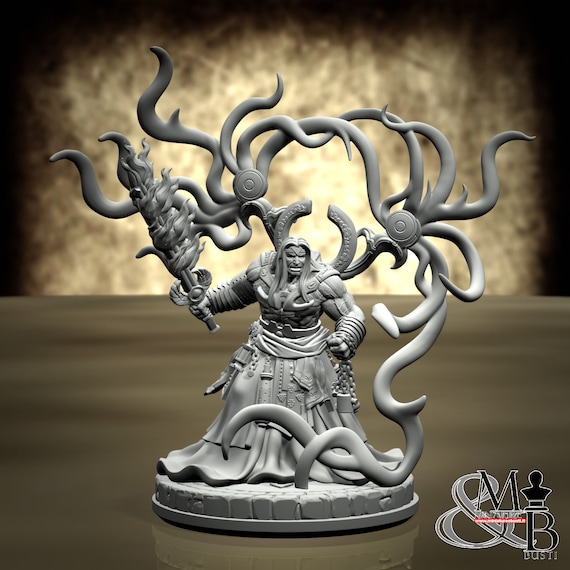 Uriel, Before the Fall, by Clay Cyanide Miniatures, miniature to assemble and paint, resin