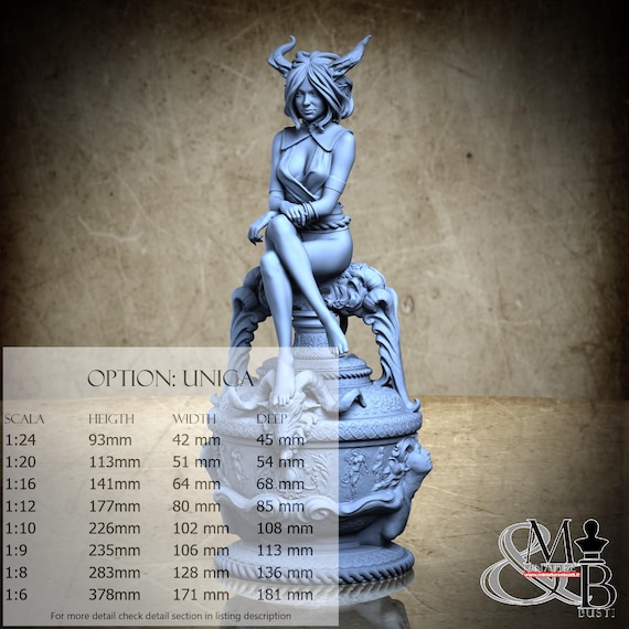 Quiyana, Giugno 2024, di Kuton, miniatura da assemblare e colorare, resina