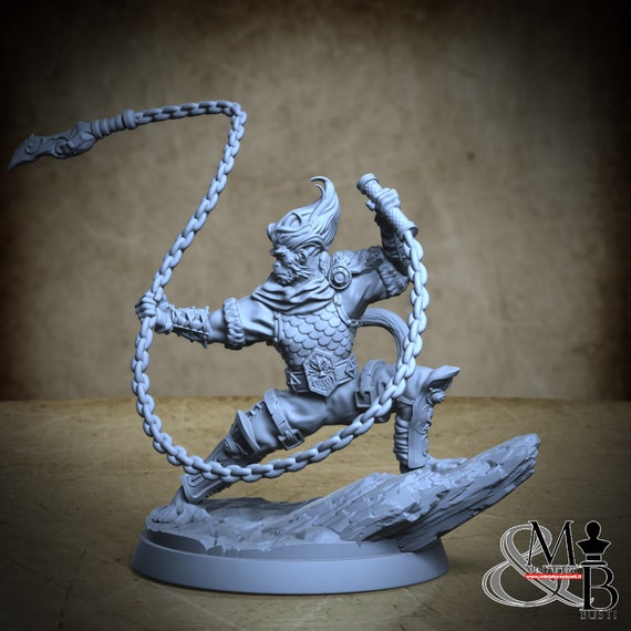 Qin Shi Huang, Feng Zhizi, by Clay Cyanide Miniature, miniature to assemble and color, resin