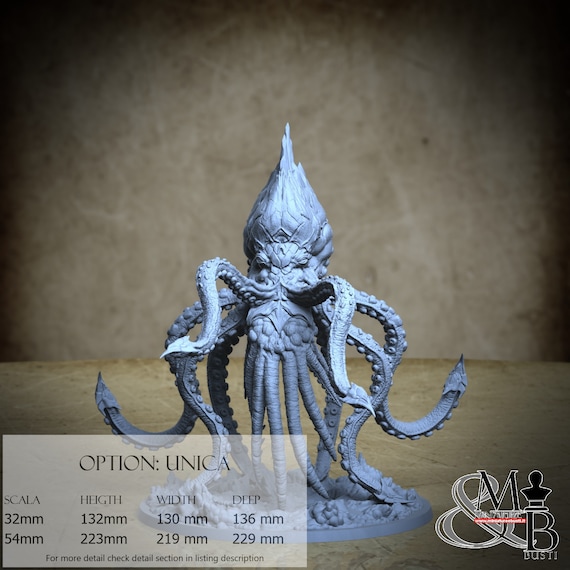 Te Wheke a Mutarangi, Maori Mythos, by Clay Cyanide Miniatures, miniature to assemble and color, resin