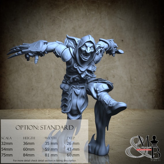 Goblin Gramal, M14 (2 Styles), by Ronin Art Workshop, miniature to assemble and paint, resin