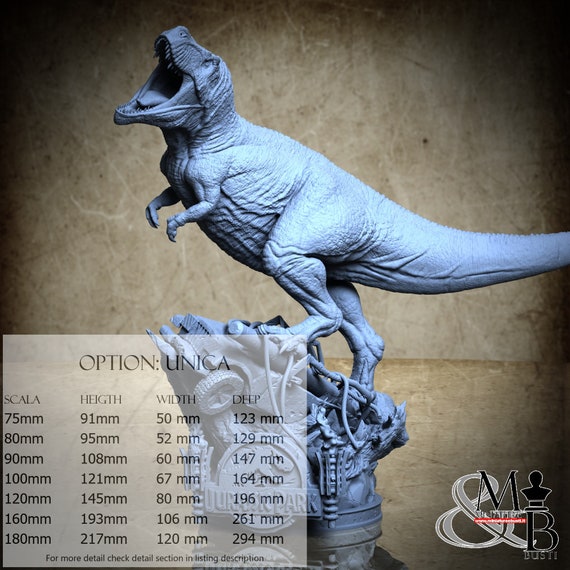 Tyranosaurus Rex, November 2023, Malix, miniature to assemble and color, in resin