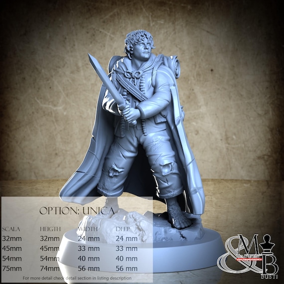 Sammy, Middle Earth Legends, by Clay Cyanide Miniatures, miniature to assemble and paint, resin