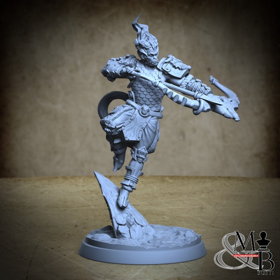 Qi Jiguang, Feng Zhizi, by Clay Cyanide Miniature, miniature to assemble and color, resin