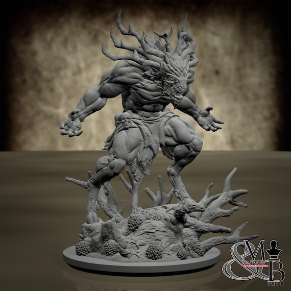 Beis, Slavic Mythology, by Clay Cyanide Miniature, miniature to assemble and paint, resin