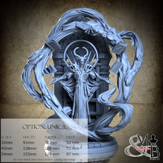 Inguma, Euskal Mythology, by Clay Cyanide Miniature, miniature to assemble and color, resin