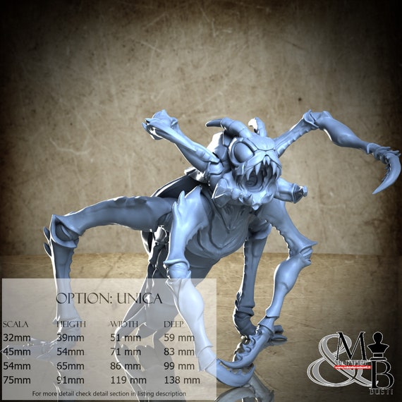 Cricket, Behind the Crimson Curtain, by Great Grimoire, miniature to assemble and color, resin