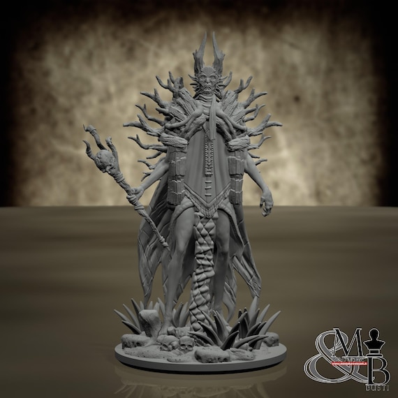 Veles, Slavic Mythology, by Clay Cyanide Miniatures, miniature to assemble and paint, resin