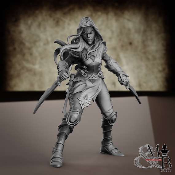 Zishu, resin miniature to assemble and color, role-playing games, DnD, RPG, GDR