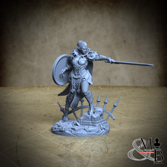 Daughters of Lilith, Blood Right - Red Reign (4 Stili), di Archvillain Games, miniatura da assemblare e colorare, resina