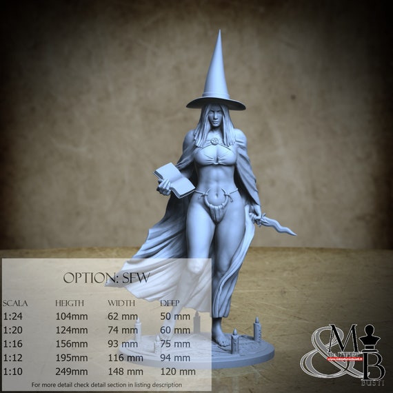 Valeesa, miniatura da assemblare e colorare, in resina