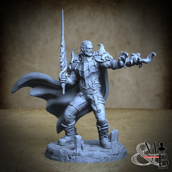 Vale Stormwind, Archvillain Society, by Archvillain Games, miniature to assemble and paint, resin
