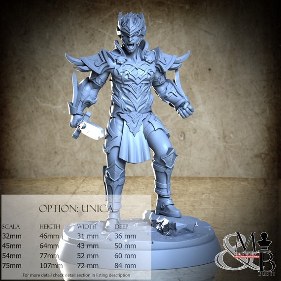 Cirdanor, Visarian Nobles, by Clay Cyanide Miniatures, miniature to assemble and paint, resin