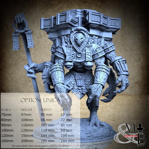 Camazots, Mortisbane Revenants Titans, by Clay Cyanide Miniatures, miniature to assemble and paint, resin