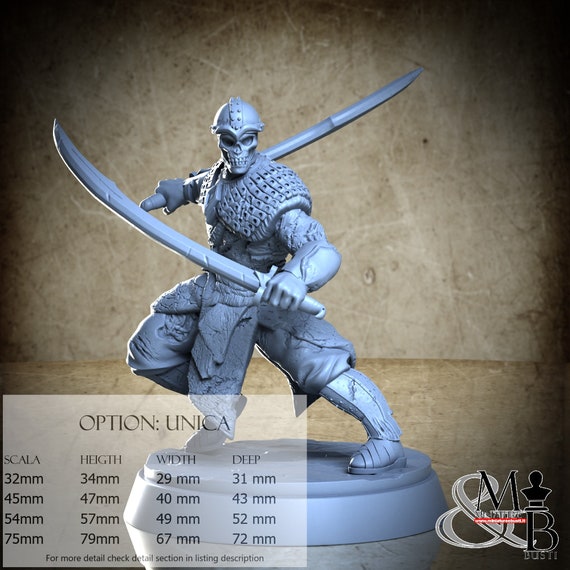 Torsten, White Runners, by Clay Cyanide Miniatures, miniature to assemble and paint, resin