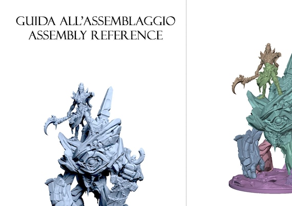 Maurut the Necromancer, resin miniature to assemble and color, role-playing games, DnD, RPG, GDR