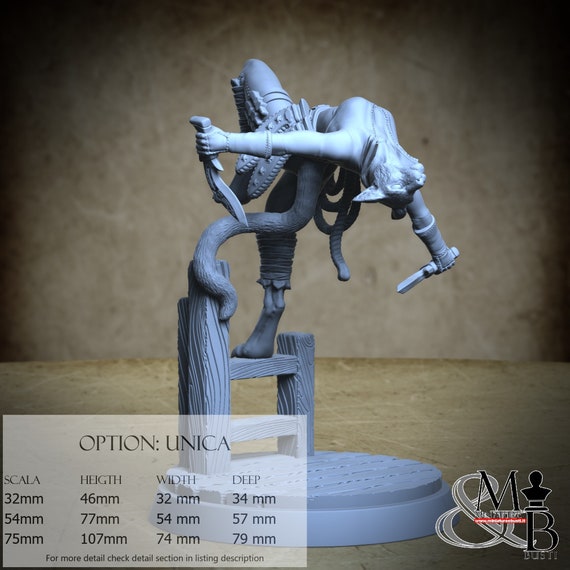 Felina Kyle, Kingdom of Felinaria, by Clay Cyanide Miniature, miniature to assemble and color, resin