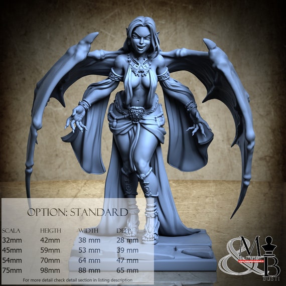 Vampire Bride Iris, M32, Ronin Art Workshop, miniatura da assemblare e colorare, in resina