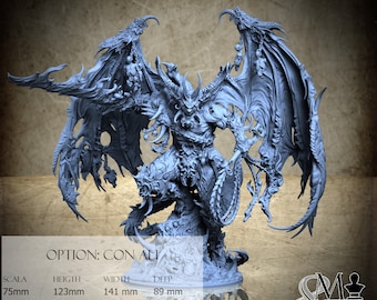 Amaros, Tome of Demons (2 Styles), by Archvillain Games, miniature to assemble and paint, resin