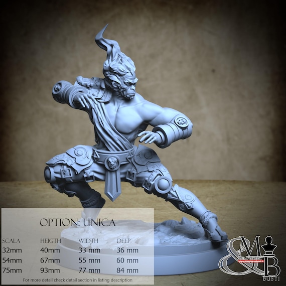 Han Xin, Feng Zhizi, by Clay Cyanide Miniature, miniature to assemble and paint, resin