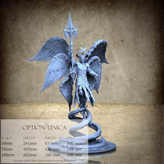 Metatron - Resin Miniatures - DnD, RPG, Wargame, and Display to Color - Before the Fall