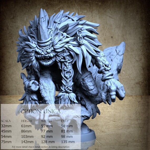 Ikutayuq - 3D-Printed Resin Miniature | Archvillain Bestiary IV Collection