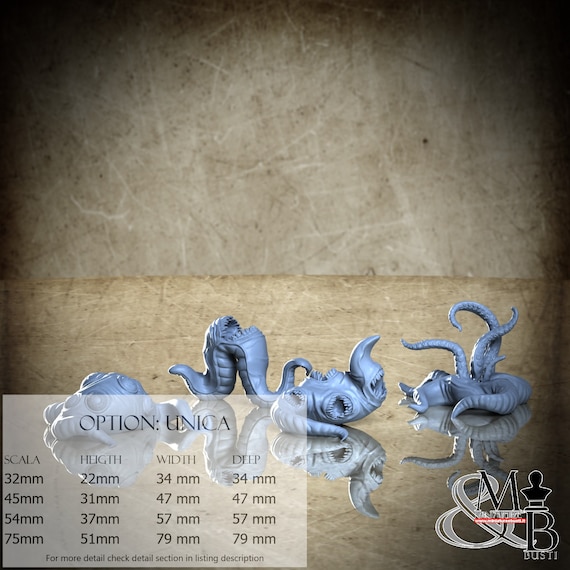 Spawn of the Dark, Horrors of the underground, by Great Grimoire, miniature to assemble and color, resin